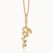 Picture of CHOCLI 18K GOLD PLATED NECKLESS - LOVE SNAKE